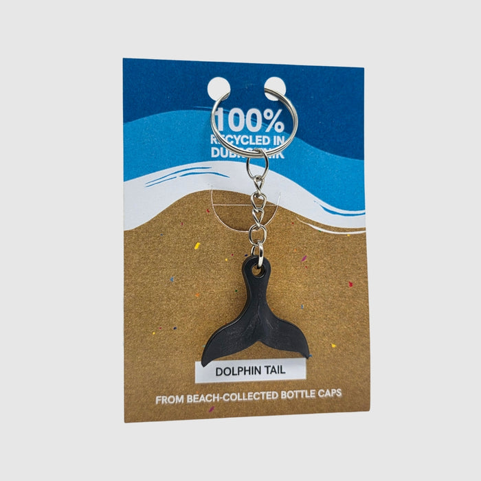 Dolphin Tail Keychain - Abyss