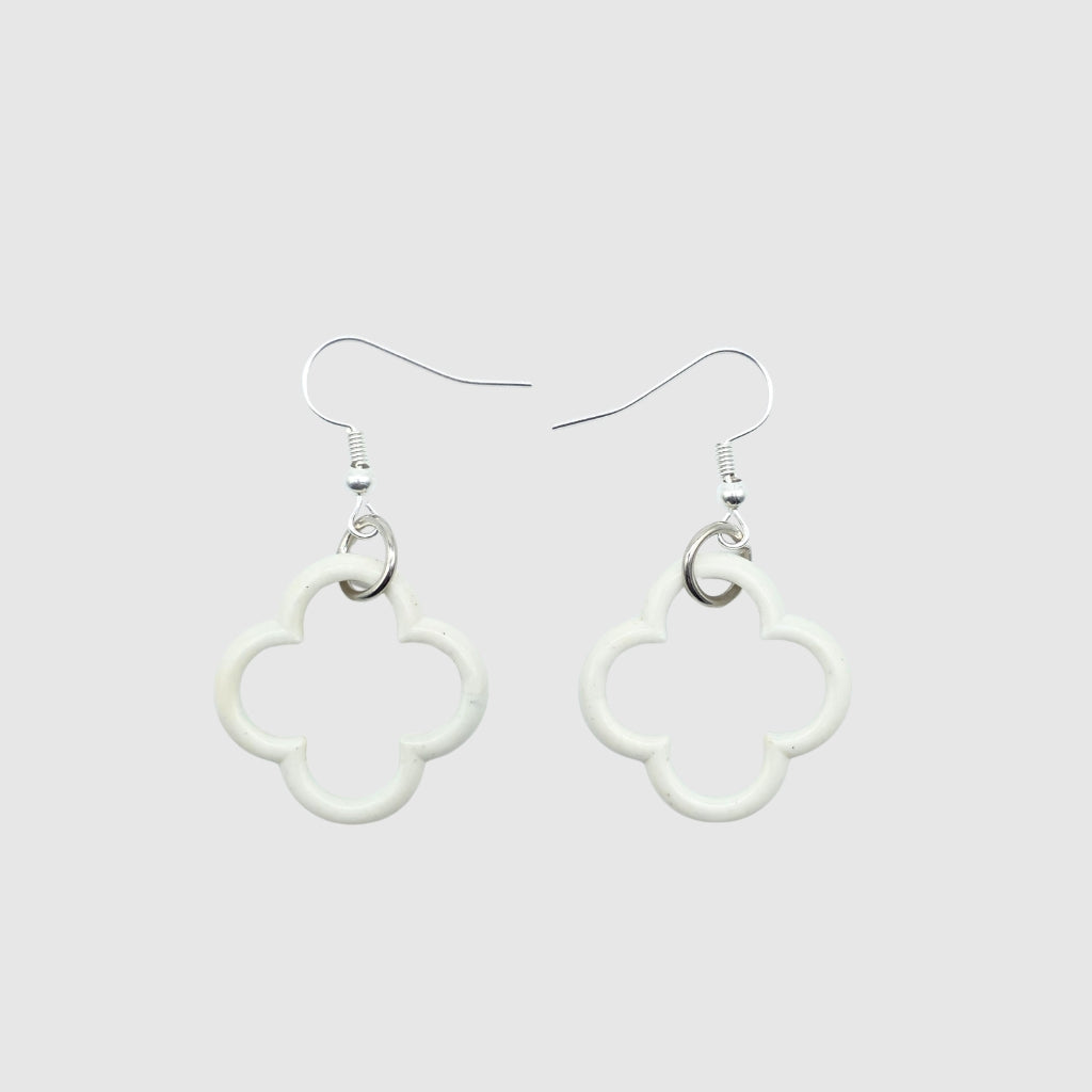 Dubrovnik Rosette Earrings Sea Foam