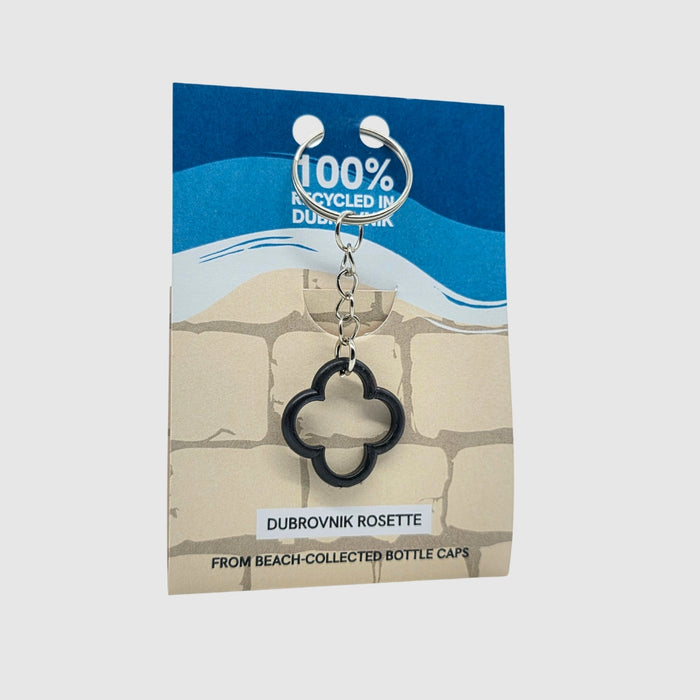Dubrovnik Rosette Keychain - Abyss