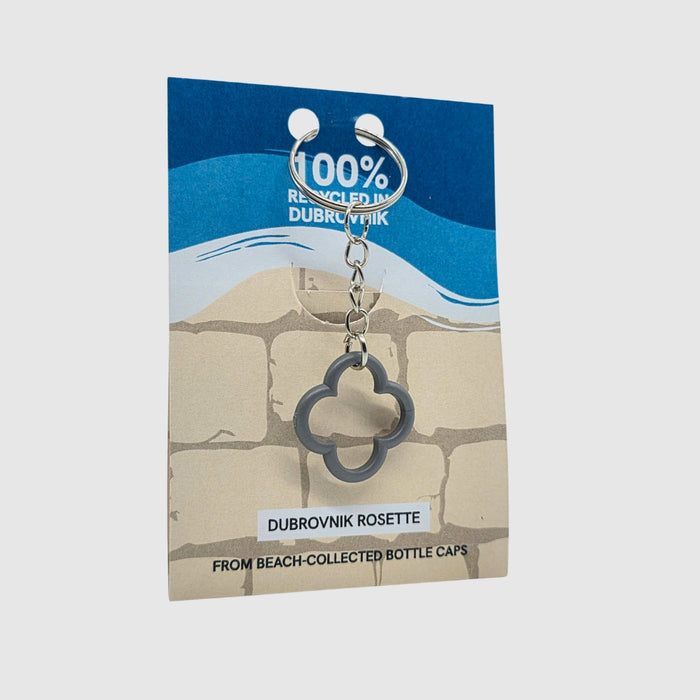 Dubrovnik Rosette Keychain - Onyx
