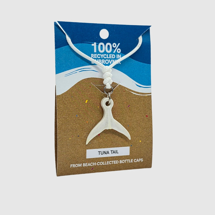 Tuna Tail Necklace - Sea Foam