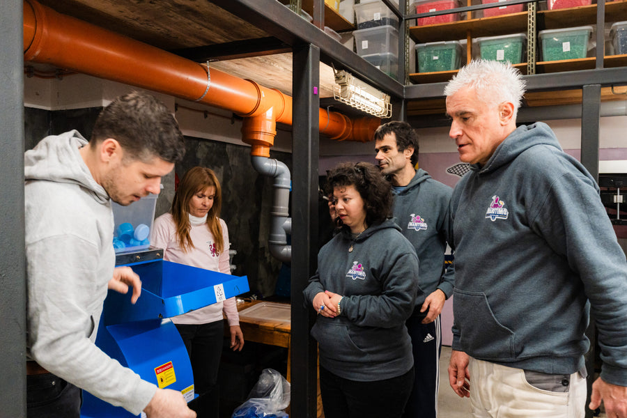 Maritimo Recycling clean-up and workshop