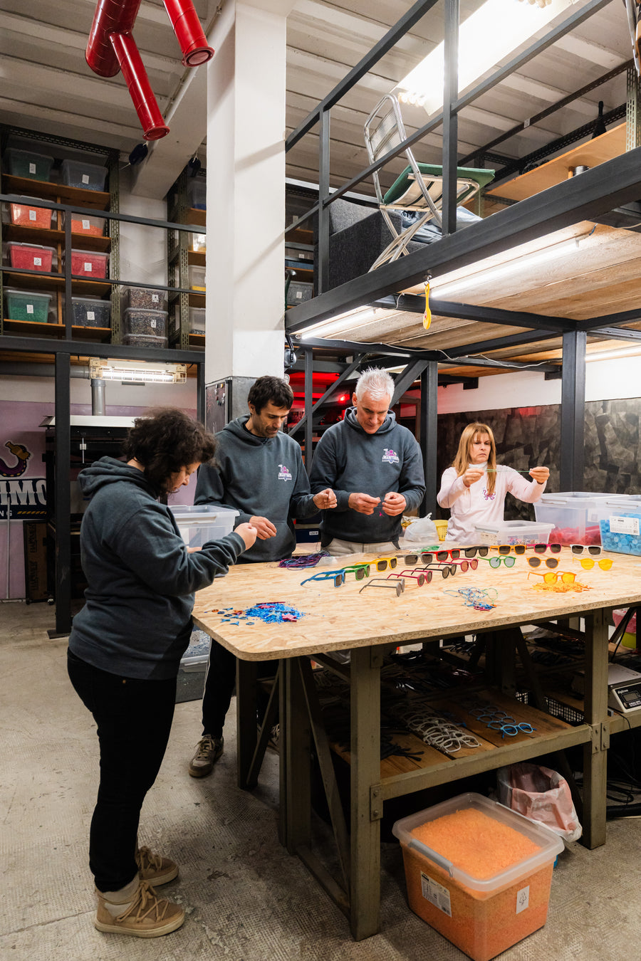 Maritimo Recycling workshop and production space