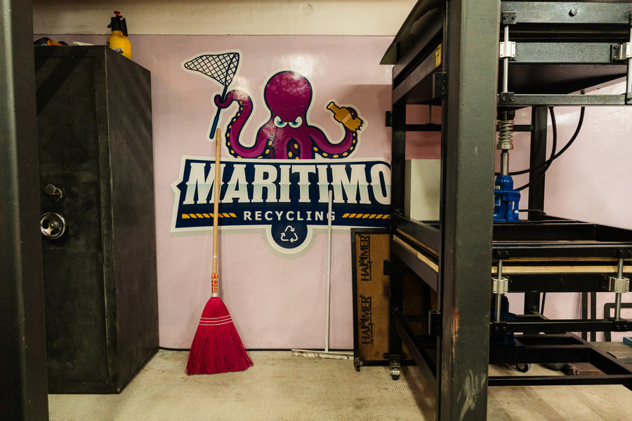 Maritimo Recycling workshop and production space