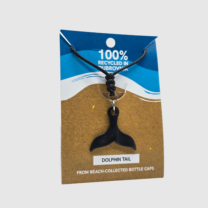 Dolphin Tail Necklace - Abyss