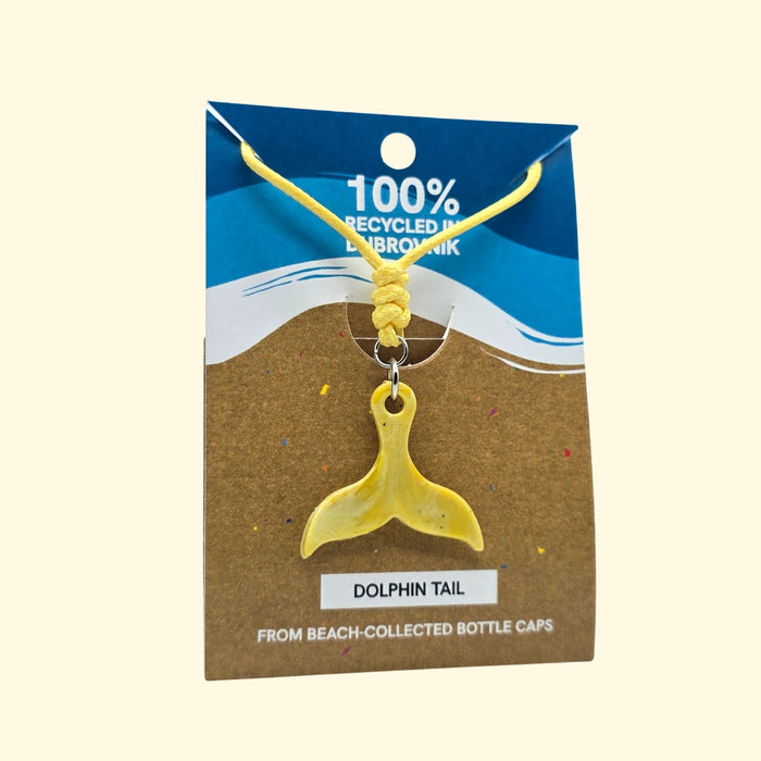 Dolphin Tail Necklace - Sunburst