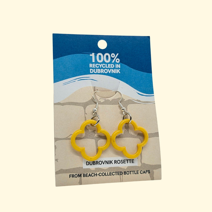 Dubrovnik Rosette Earrings - Sunburst / 2.5 × 2.5 cm