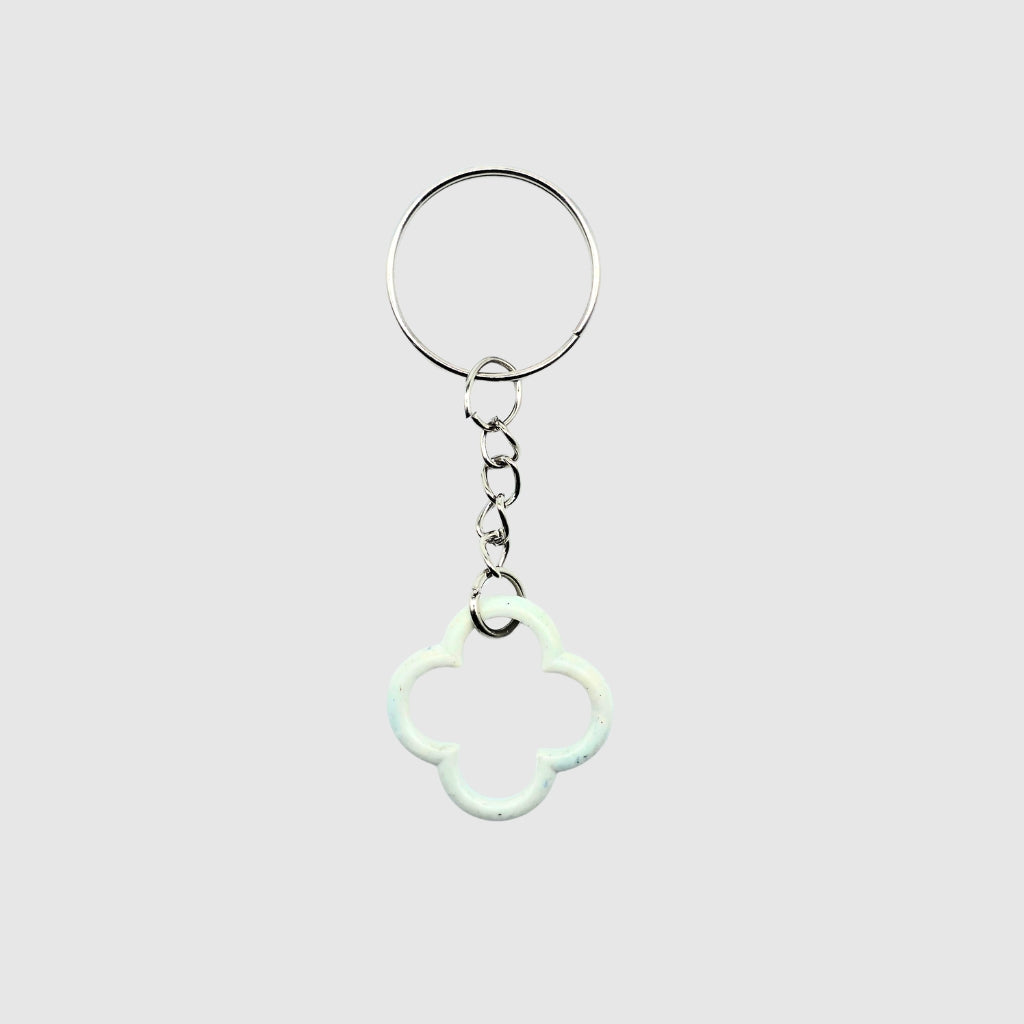 Dubrovnik Rosette Keychain Sea Foam