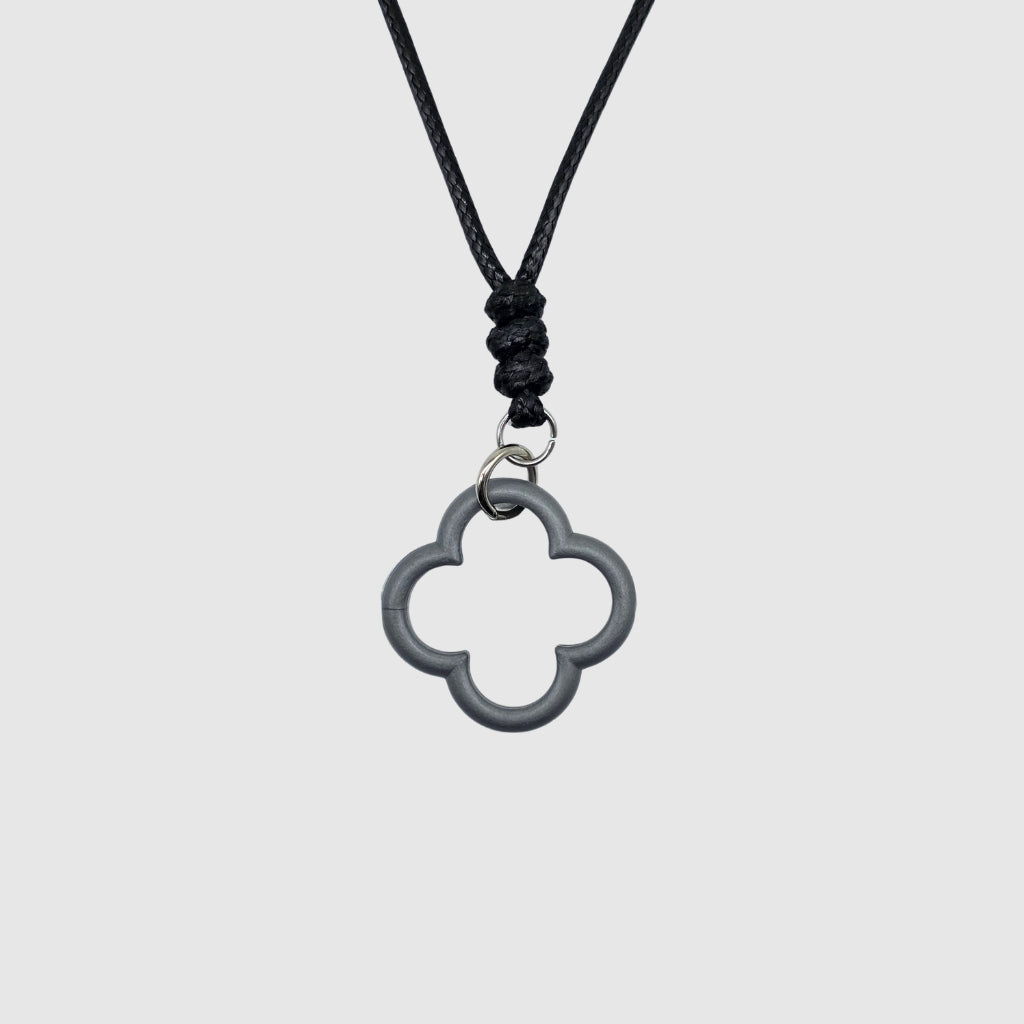 Dubrovnik Rosette Necklace Onyx