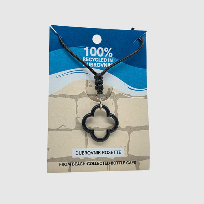 Dubrovnik Rosette Necklace - Abyss