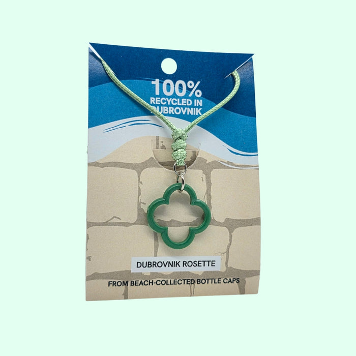 Dubrovnik Rosette Necklace - Algae Drift