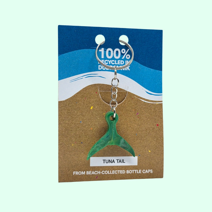 Tuna Tail Keychain - Algae Drift
