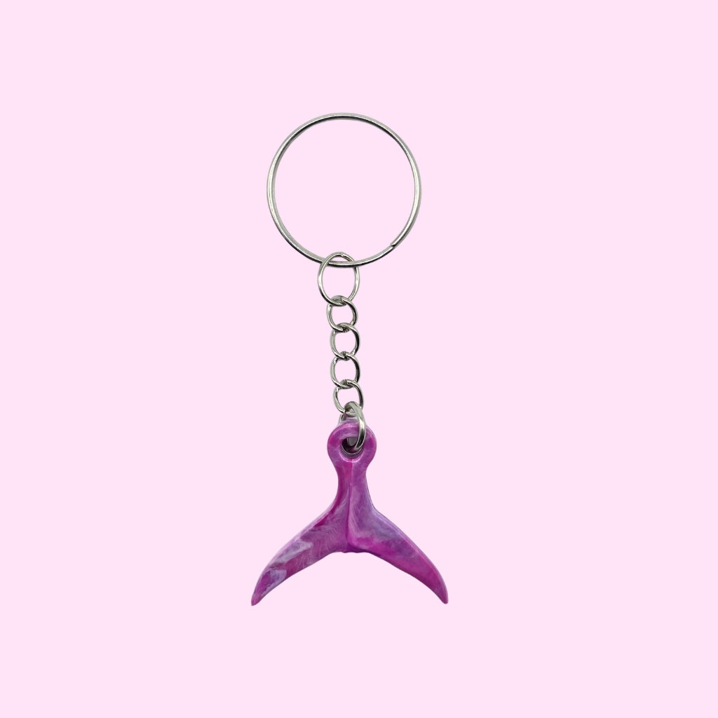 Tuna Tail Keychain Pink Shell