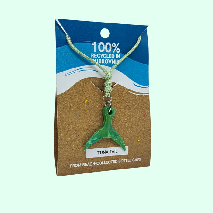 Tuna Tail Necklace - Algae Drift