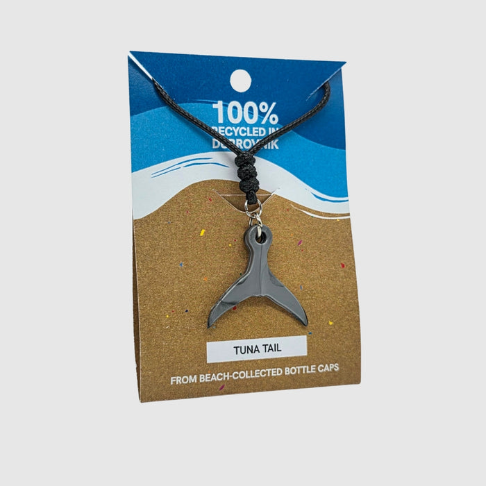 Tuna Tail Necklace - Onyx