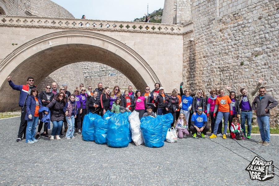 Maritimo Recycling sea clean-up with a partner team