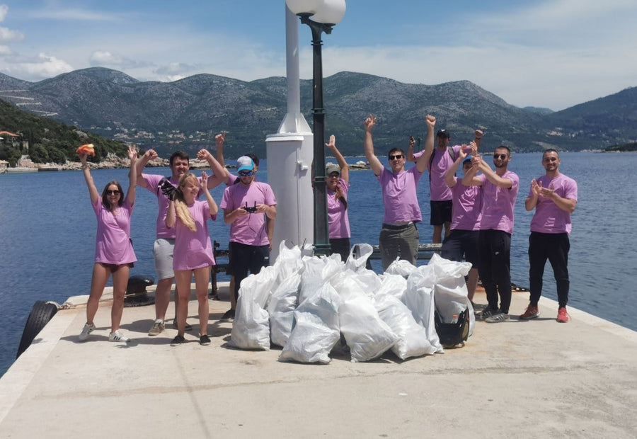 Maritimo Recycling on the island of Sipan