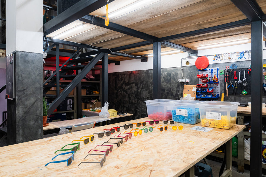Maritimo Recycling workshop and production space