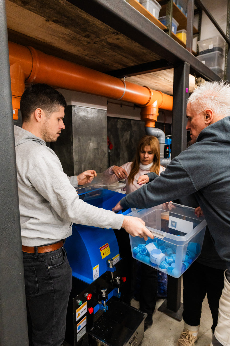 Maritimo Recycling workshop and production space