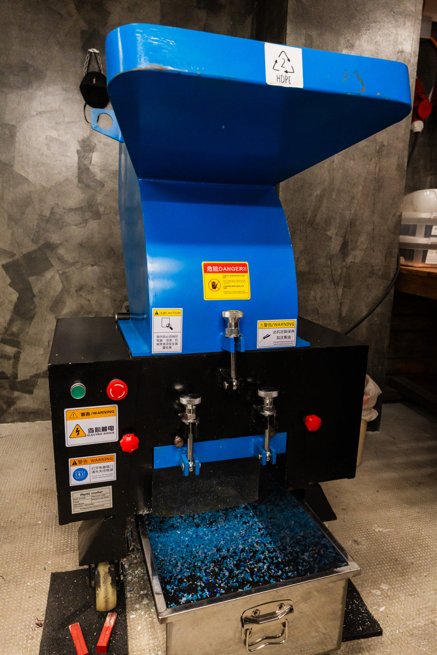 Maritimo Recycling workshop and production space