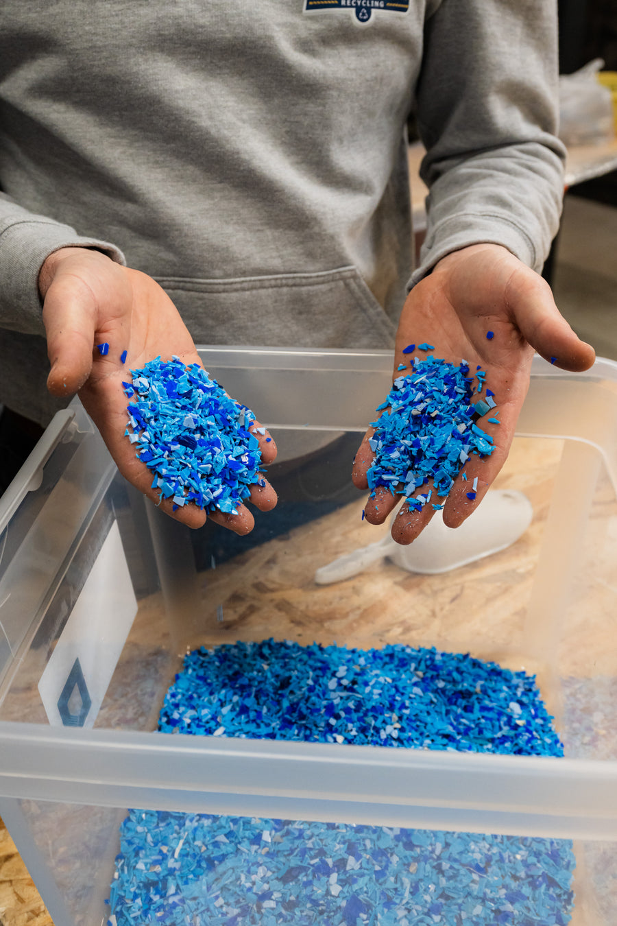 Maritimo Recycling workshop and production space